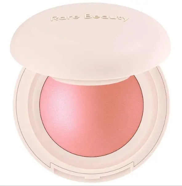 Set di blush Rare Beauty: Blush liquido effetto purè di patate, Blush in polvere che esalta il colore della pelle, con texture fine, facile da applicare e sfumare.