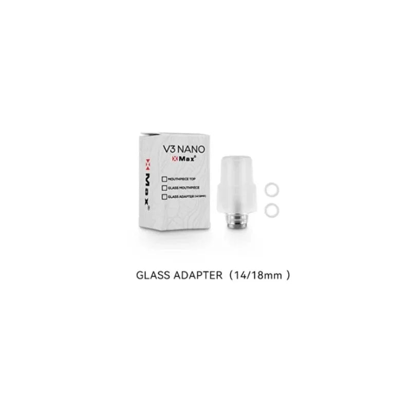 Kit Originale Xmax V3 Nano per Sigaretta Elettronica, Vaporizzatore 1000mAh con Caricatore USB-C e Boccaglio in Vetro per Erbe Secche