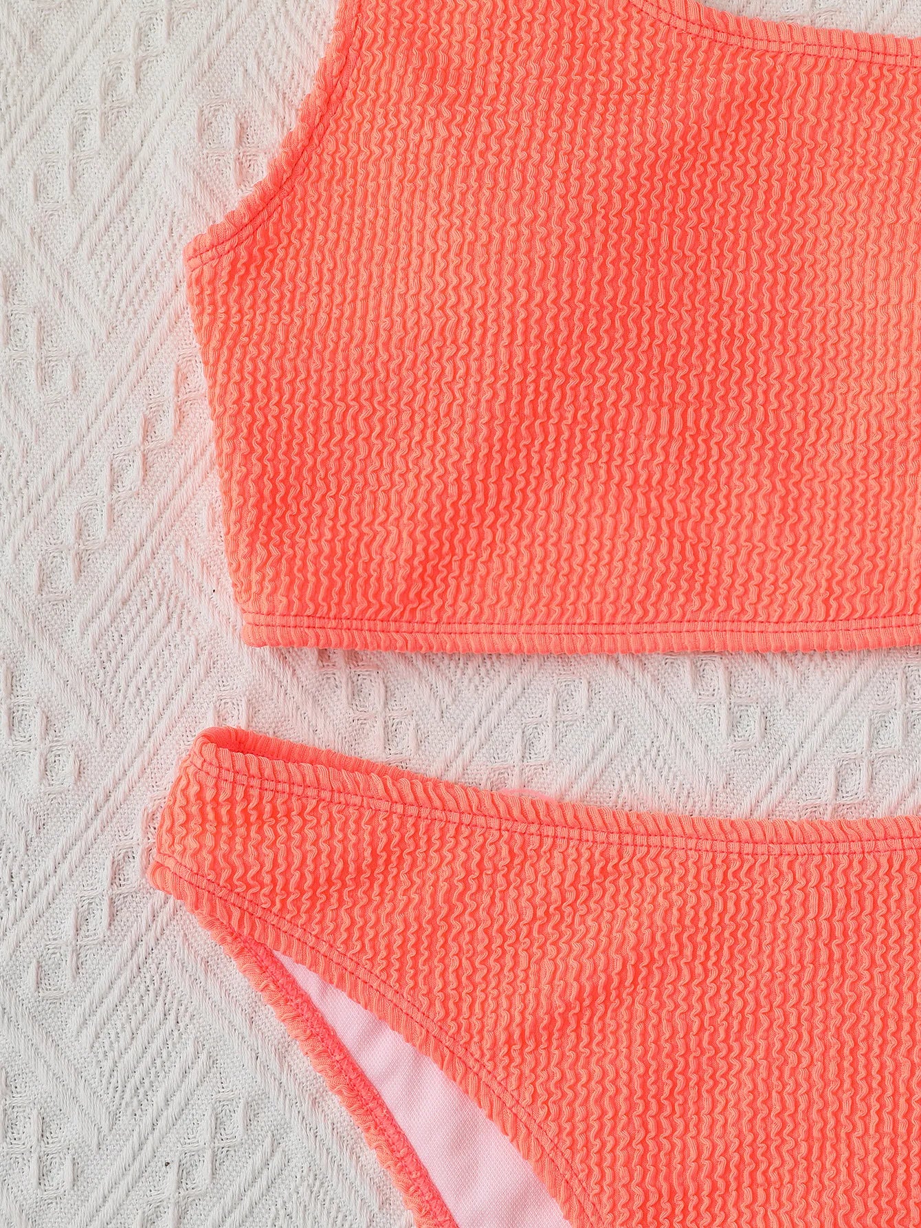 Costume da bagno bikini monospalla strutturato costume da bagno taglio alto costume da bagno solido donna moda brasiliana 2025