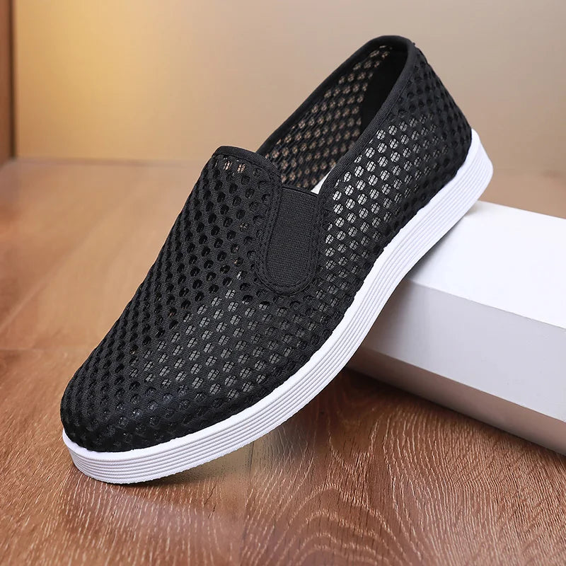Scarpe da ginnastica casual da uomo estive in mesh traspirante leggero economiche scarpe da spedizione gratuite