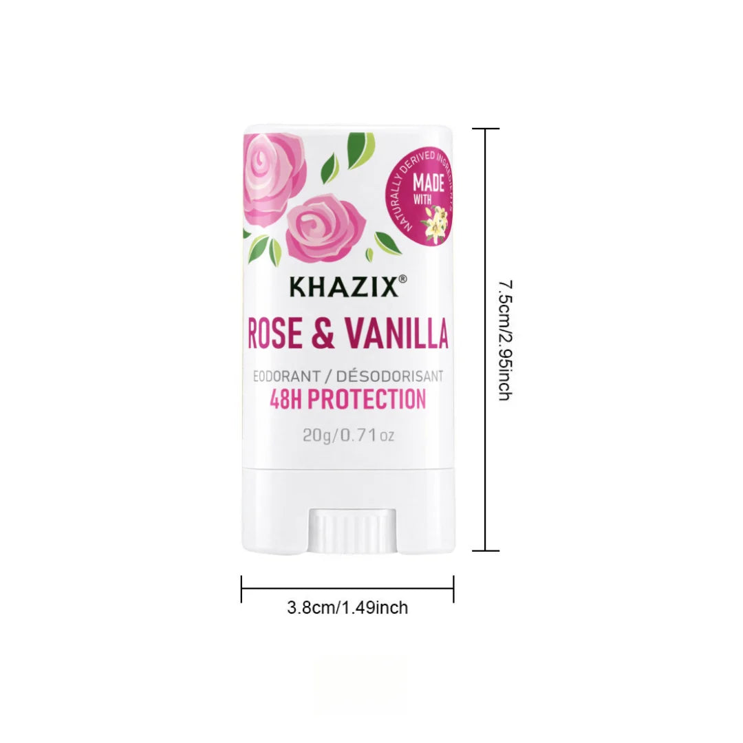 Deodorante stick per ascelle | Formula doppia azione contro gli odori | Burro di Karité e Oli Essenziali Infusi | Delicata freschezza a lunga durata.