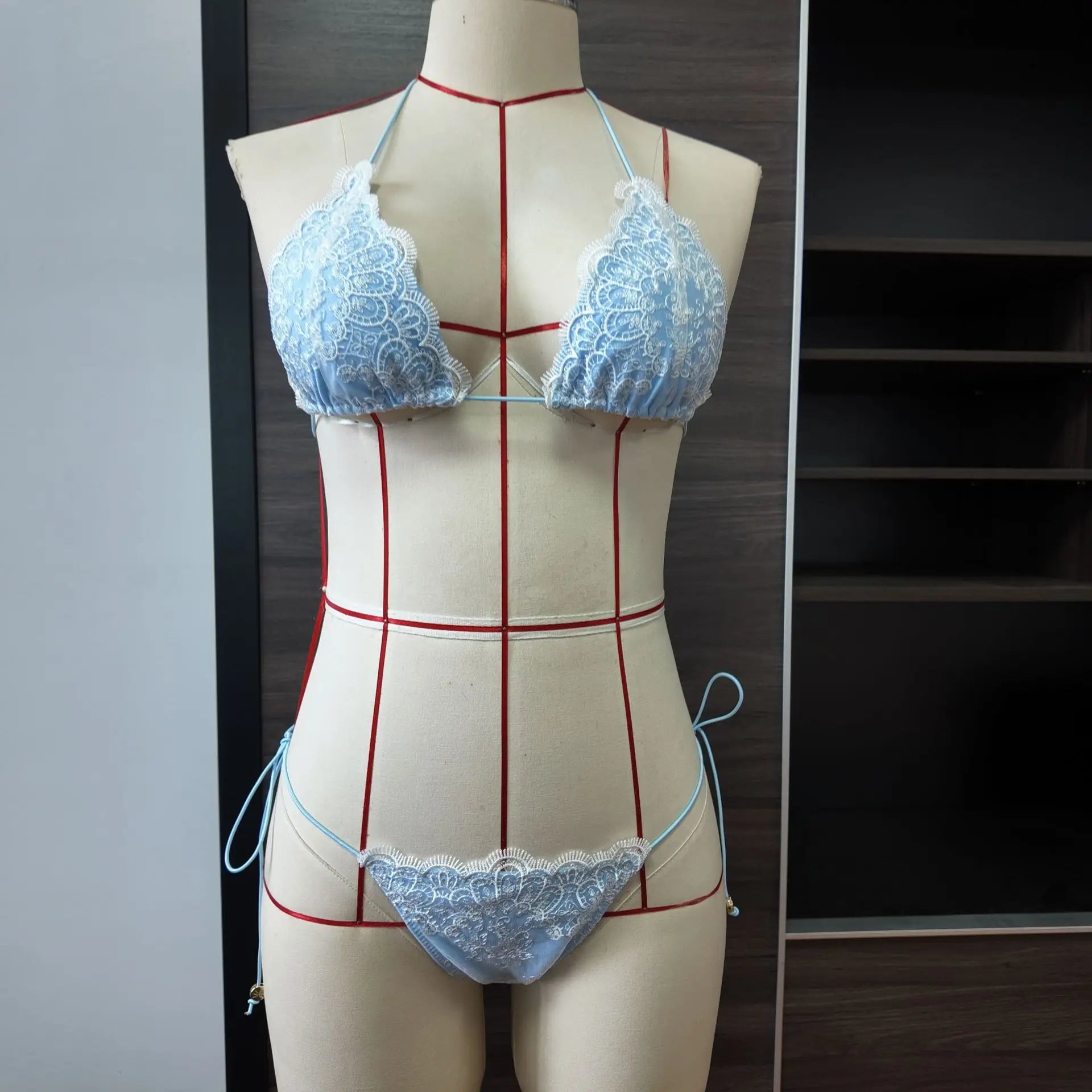 Nuovo bikini sexy donna stampa bikini set halter backless costume da bagno costumi da bagno biquini dot biquini costumi da bagno femminili bikini sexy set