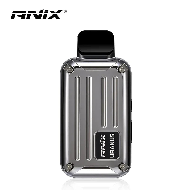 Kit vaporizzatore Vape per erbe secche originale Anix Urano Batteria da 2200 mAh con cappuccio magnetico per camera SS304 Display OLED Sigaretta elettronica