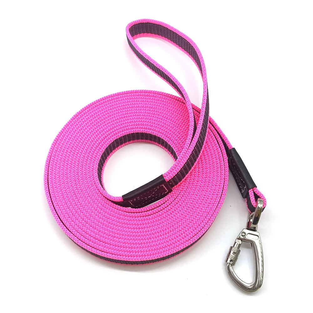 Big Dog Long Leash 10M 5M 3M 2M Non-Silp Anti Escape Training Traction Rope 3 2 Meters Medium Large Pet Durable Nylon Leashes