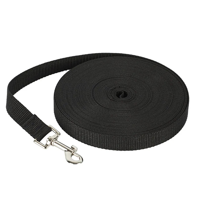 Dog Leash For Medium Large Dogs Pet Puppy Cat Walking Training Lead Rope Big Dog Nylon Rope Long Leashes 6m 10m 15m 20m 30m 50m
