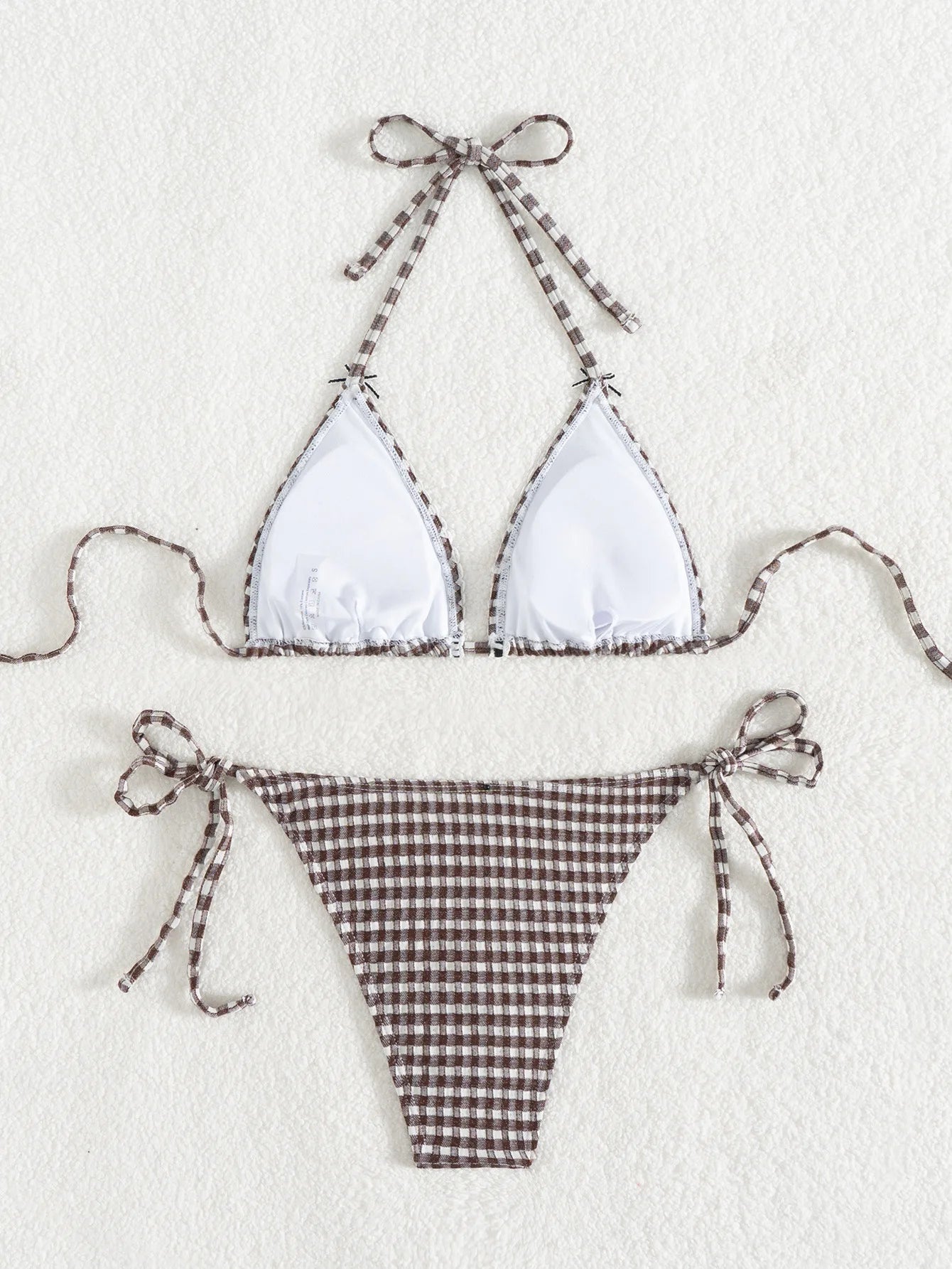 Nuovo Set Bikini Triangolo 2026 - Costume da Bagno Push-Up con Stampa Floreale e Slip Brasiliano