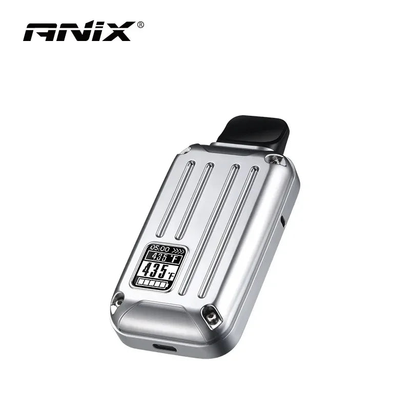 Vaporizzatore per erbe secche ANIX Urano Vape Pen 2200mAh Batteria Kit sigaretta elettronica portatile Display OLED Schermo Fumo a base di erbe Vaper