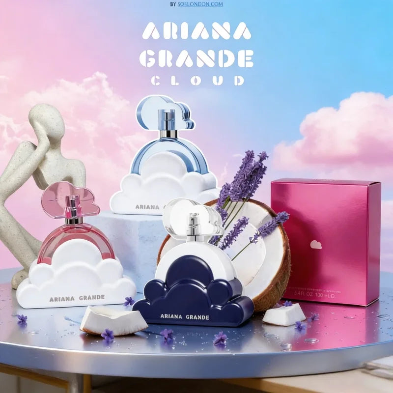 100ml Ariana Women's Perfume - High-Quality White Cloud Eau De Toilette Long-Lasting Purple Cloud Pink Fragrance for Women