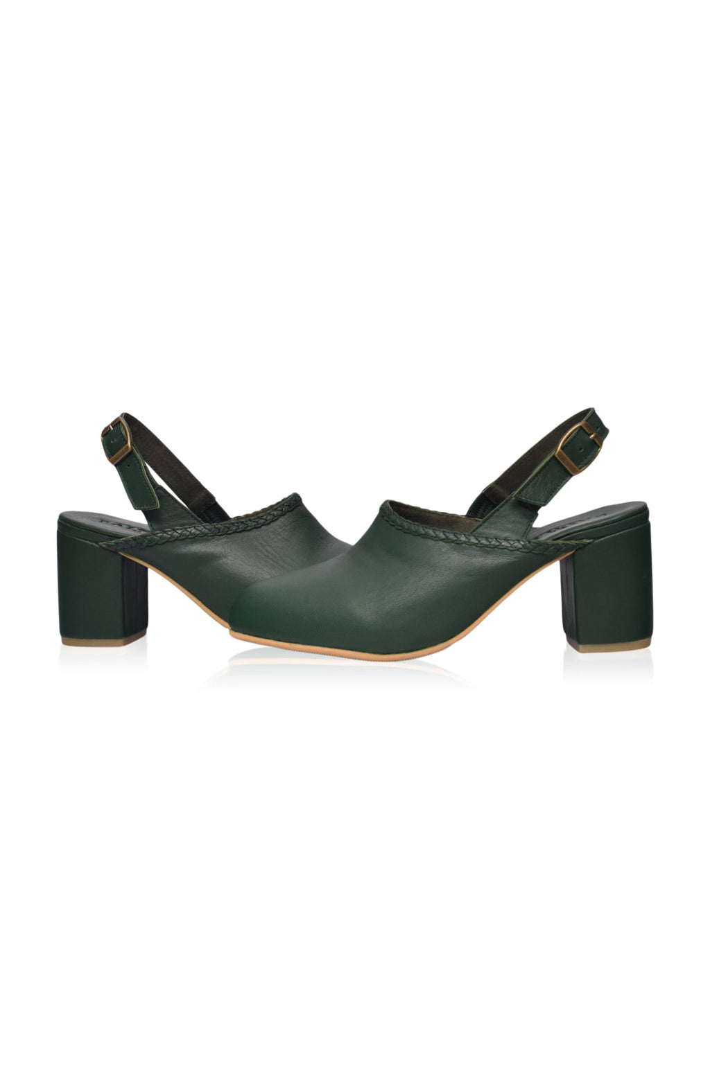 Tacchi Slingback In Pelle Savage Con Cinturino Regolabile