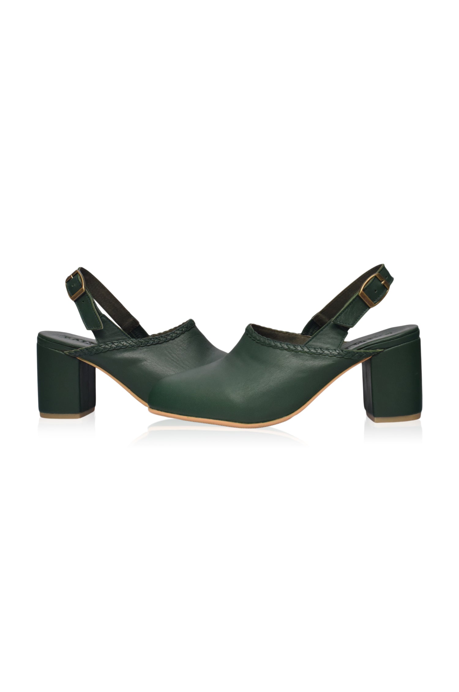 Tacchi Slingback In Pelle Savage Con Cinturino Regolabile