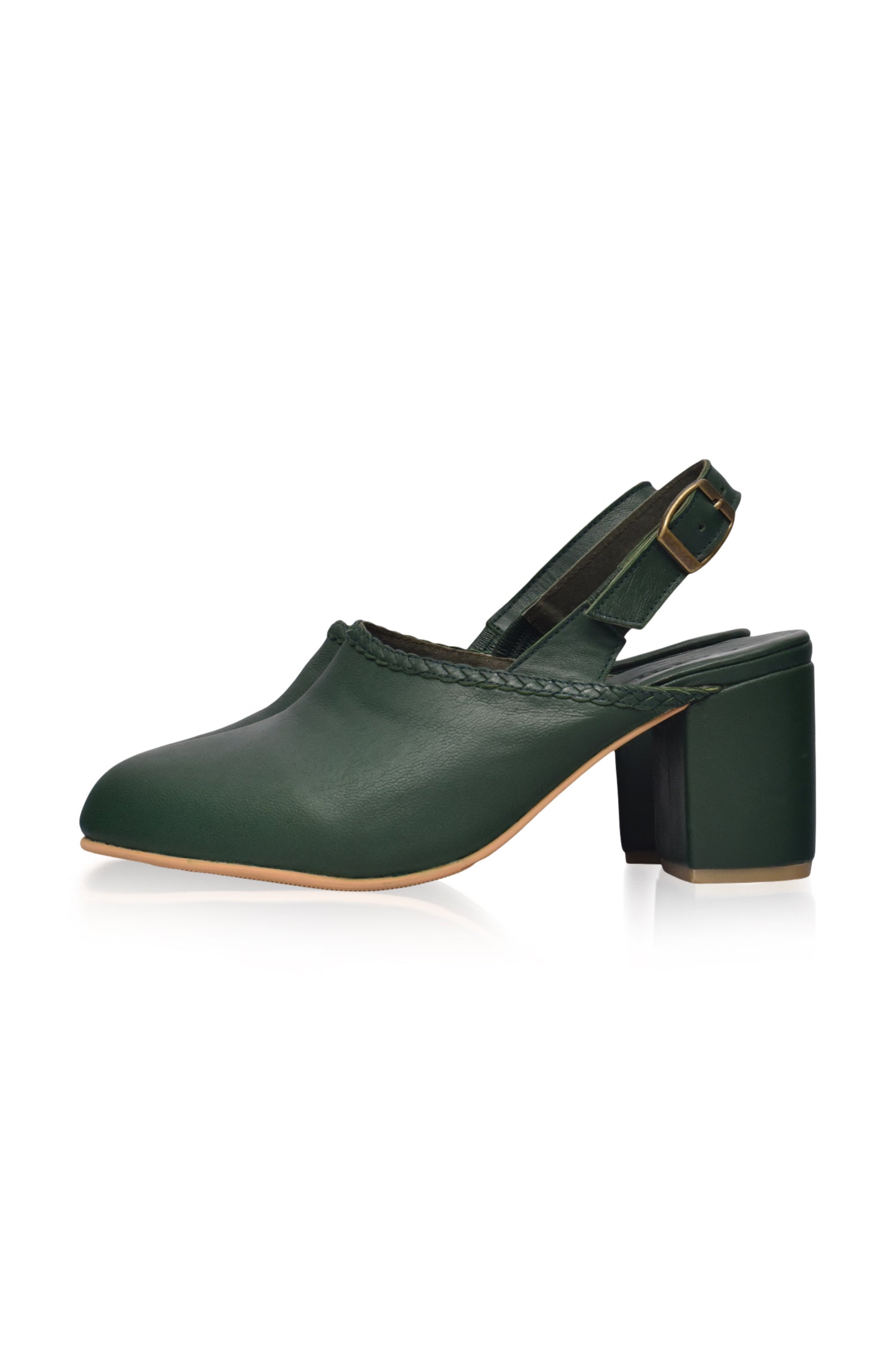 Tacchi Slingback In Pelle Savage Con Cinturino Regolabile