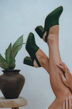 Tacchi Slingback In Pelle Savage Con Cinturino Regolabile