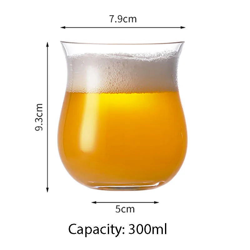 1 pezzo di birra artigianale, bicchieri da birra, tulipano, classici, birra, calcio, regali per uomini e donne