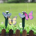 Decorazione da giardino Farfalle svolazzanti danzanti ad energia solare Volare colibrì Giardino Cortile Decorazione domestica all'aperto Terre agricole