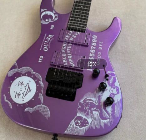 Chitarra Elettrica Versatile, Sistema Vibrato Migliorato, Sistema di Pickup Attivi, Consegna Rapida