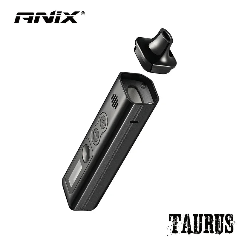 Vaporizzatore per erbe secche ANIX TAURUS Camera in ceramica Kit sigaretta elettronica Pathfinder Vape Pen Schermo LED Controllo della temperatura Vaper per tabacco
