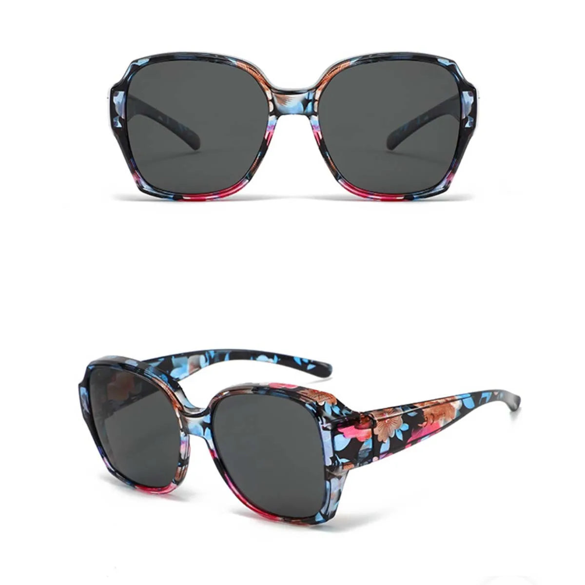 1/2/3PC Sunglasses Fit Over Glasses Polarized for Men Women, Wrap-Around Glasses UV400 Protection for Driving and Outdoor T01