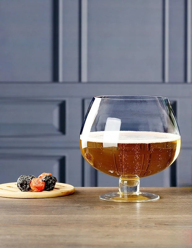 Bicchieri da festa di grande capacità in vetro, vino, birra, brandy, bicchiere di succo per raccogliere una grande tazza da bar, tazza per bevande