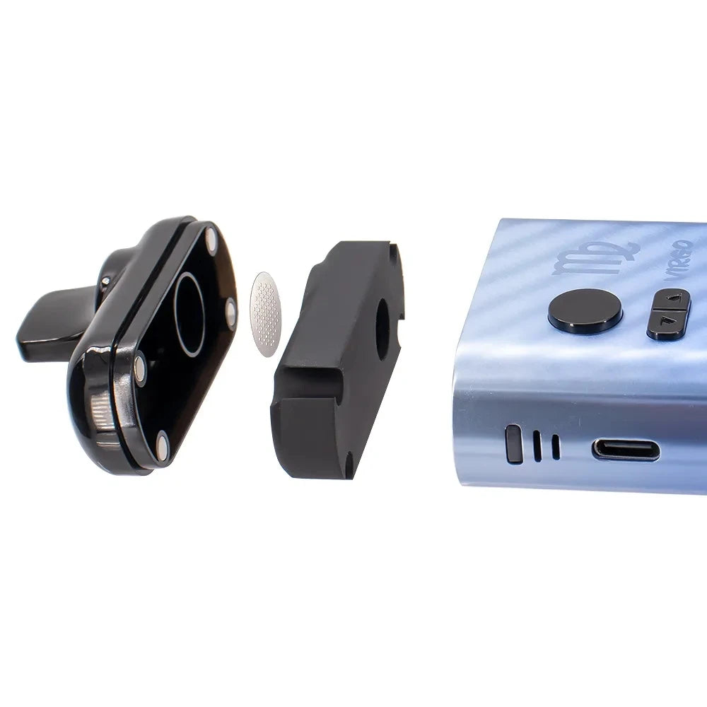 Anix Virgo vaporizzatore per erbe secche 1300mAh controllo della temperatura camera di riscaldamento in ceramica schermo OLED Yocan Hit Vane Xmax Herbal Vape Pen Kit