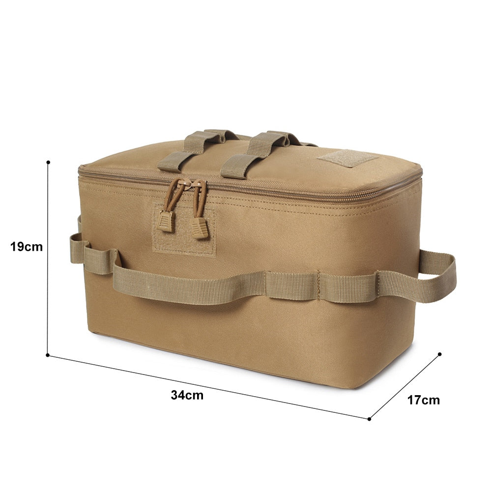Borsa Da Stoccaggio Per Campeggio All Aperto Con Ganci Esterni