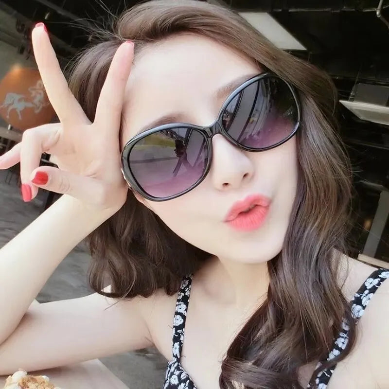 Occhiali da sole quadrati alla moda da donna di marca di lusso grandi occhiali da sole viola tonalità a specchio femminili signore Oculos De Sol Feminino