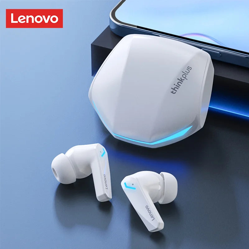 100% originale Lenovo GM2 Pro Bluetooth V5.3 TWS Auricolari wireless Stereo Sport Auricolari Gioco Musica Dual Mode Auricolare a bassa latenza