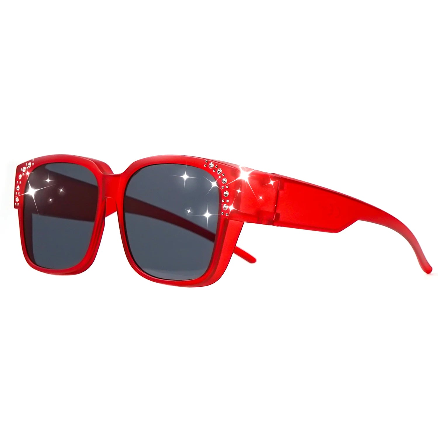 Oversized Square Fashion Sunglasses - Decorative Lenses for Fashion & Style, Stylish Eyewear, Elegant Eyewear