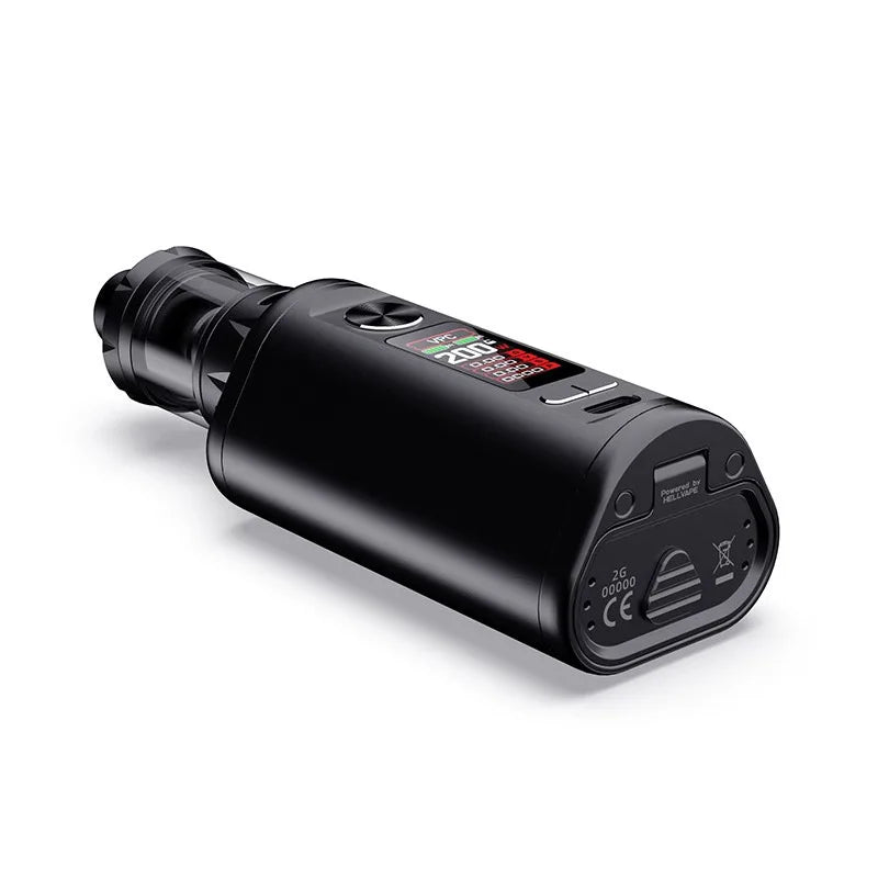 Kit originale Hellvape Hell200 Uscita 5-200 W Display LCD filettato 510 Serbatoio da 5 ml 7 modalità di uscita tramite batteria 18650 Sigaretta elettronica