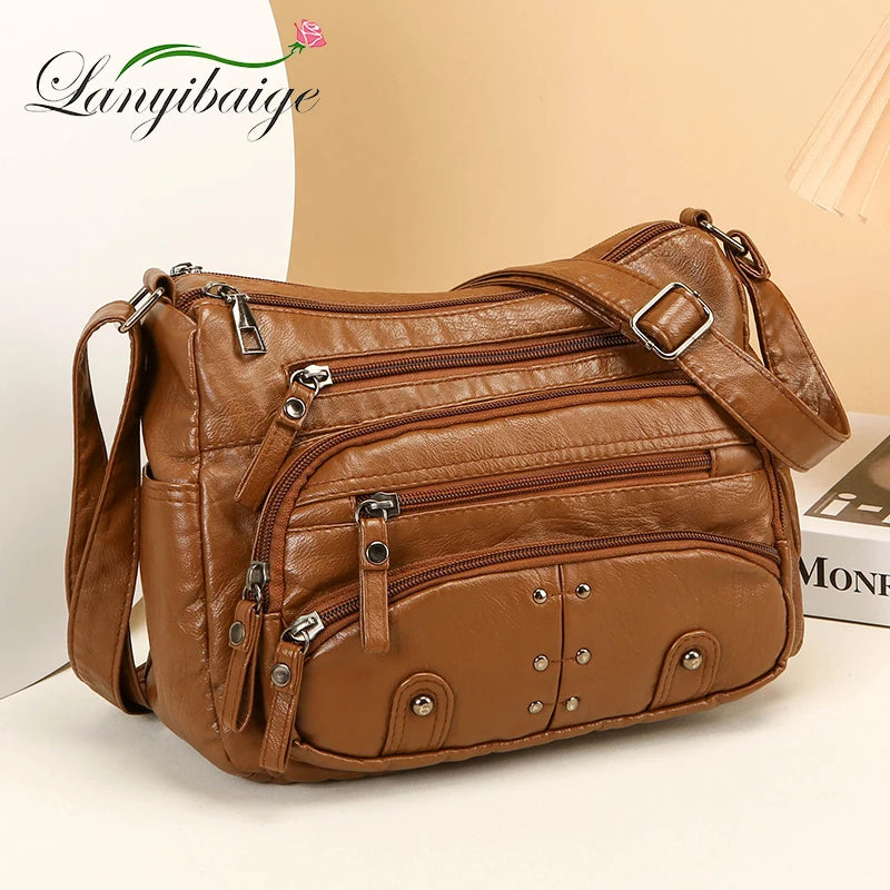 Borsa Donna Luxury in Vera Pelle – A Mano e Tracolla 2025