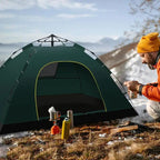 Tenda Pop Up 1-2 Persone Impermeabile Leggera E Veloce Per Campeggio