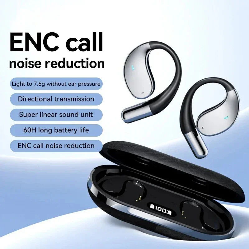 EARDECO Business Auriculares Cuffie Bluetooth Auricolari wireless Auricolari Bass Stereo Cuffie sportive con microfono Audifonos