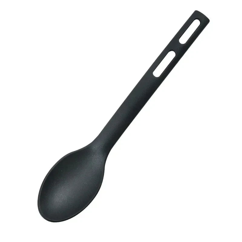 1/3PCS Nylon Kitchen Utensils Set Kitchen Cooking Tools  Slotted Turner Solid Spoon Fork Children Spade Fork Spoon Dinnerware