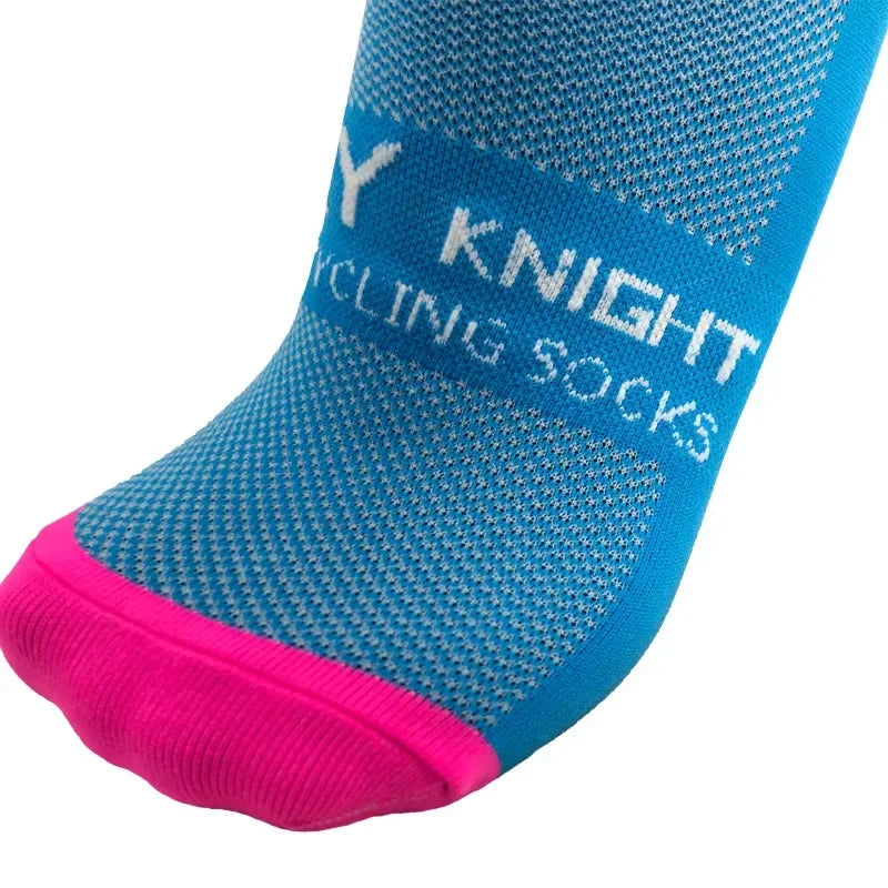 New stripe Dot Cycling Socks Top Quality Professional Brand Sport Socks Breathable Bicycle Sock Outdoor Racing Running Socks