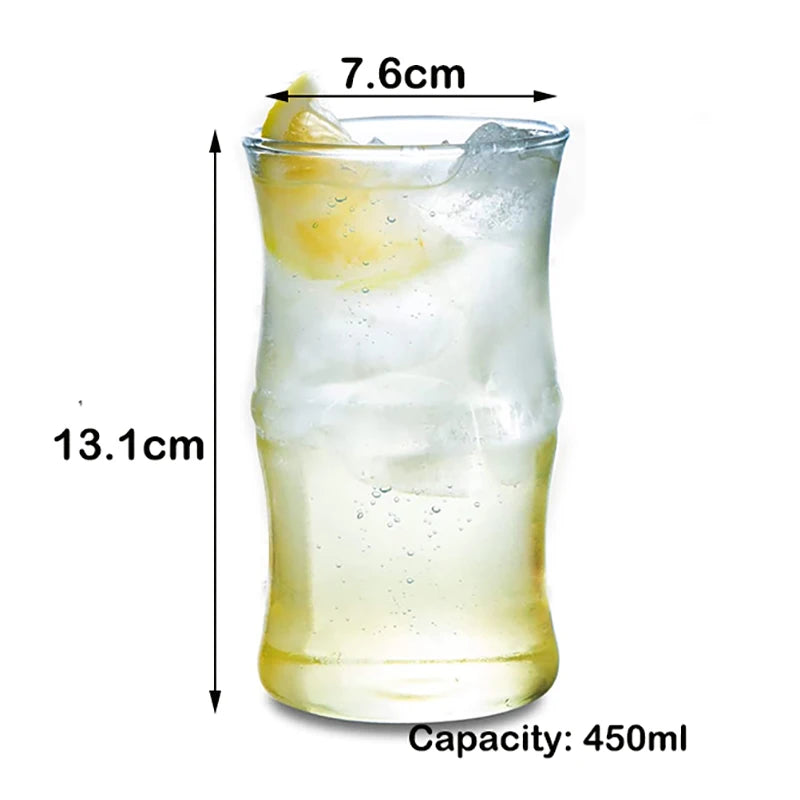 Bicchieri in cristallo senza piombo, creativi, per bibite, Collins, tumbler, per acqua, succo, birra e cocktail
