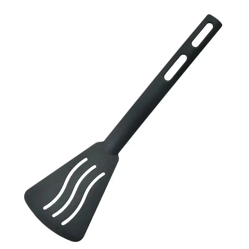 3pcs Nylon Kitchenware Shovel Spoon Surface Fork Slotted Turner Solid Spoon Fork Children's Shovel Fork Spoon Tableware