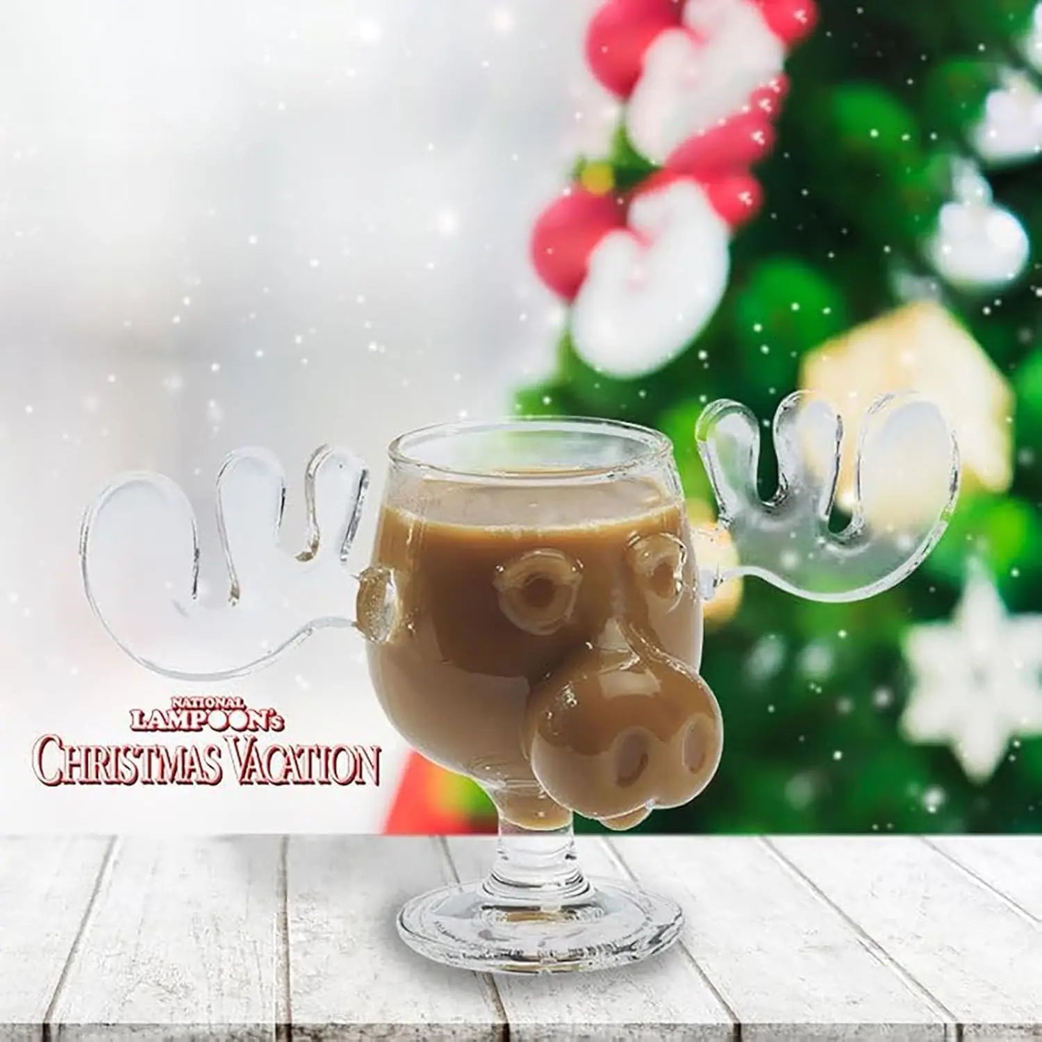 8oz 240ml Vacanza di Natale Alce Tazza Con Gatto Cucchiaio Di Natale Renna Testa Creativo Alce Bicchiere Vino Birra Acqua Succo di Latte Tazza Regali