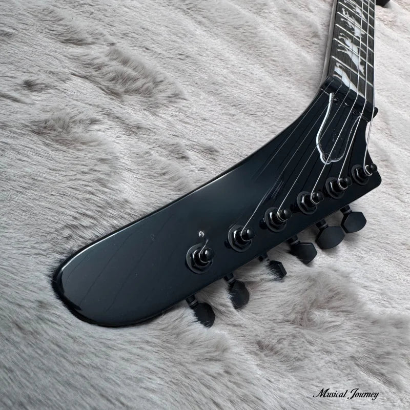 Chitarra Elettrica a 7 Corde Werewolf |   Chitarra Professionale per Performance Heavy Metal