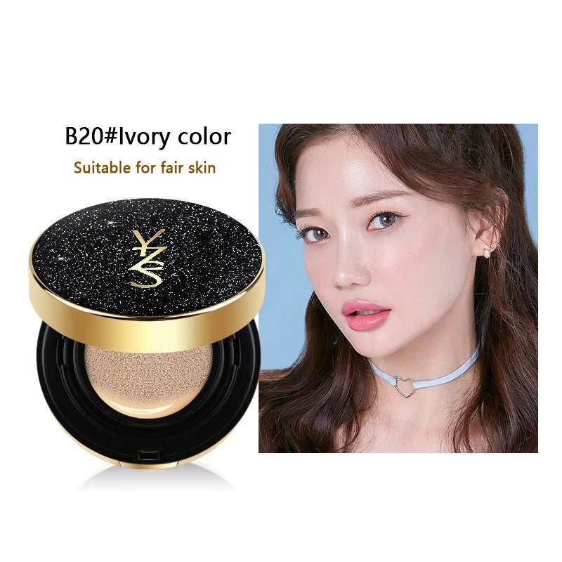 Correttore idratante a 3 colori, cuscino d'aria, crema BB, crema isolante idratante leggera, fondotinta liquido, trucco con impostazione naturale