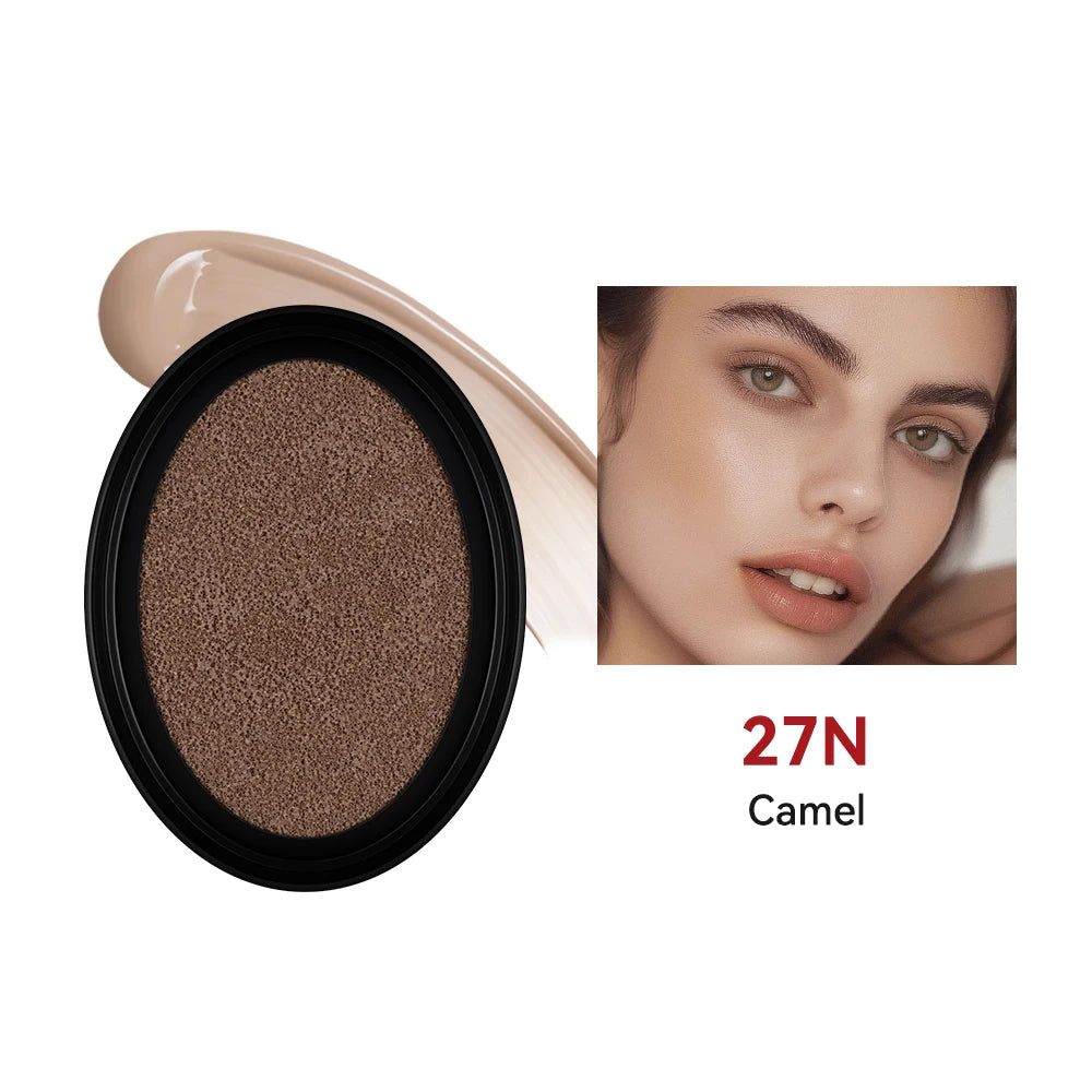 Waterproof Cushion Foundation Refill Long-lasting High Coverage Foundations Korean Makeup CC Cream Foundation Tone Up Cream