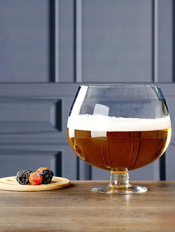 Bicchieri da festa di grande capacità in vetro, vino, birra, brandy, bicchiere di succo per raccogliere una grande tazza da bar, tazza per bevande