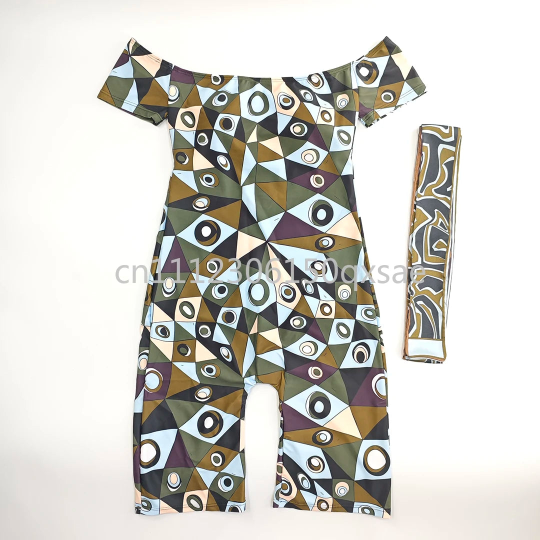 Costumi da bagno da donna rosa con foulard e logo a lettere, set bikini con foulard e fascia per capelli, abbigliamento da spiaggia