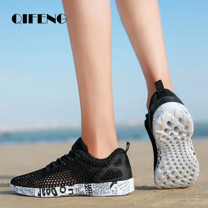 Scarpe casual da uomo estive di alta qualità Scarpe da acqua Scarpe da ginnastica in mesh d'aria Origin Calzature sportive in schiuma di moda Scarpe da spiaggia Scarpe da acqua
