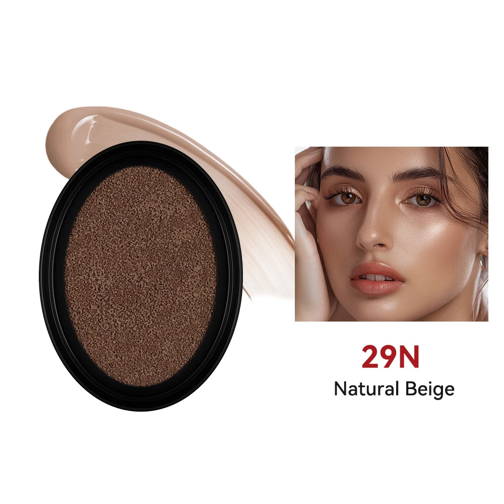 Ricarica per fondotinta con cuscino impermeabile Fondotinta ad alta copertura a lunga durata Trucco coreano Fondotinta CC Cream Tone Up Cream