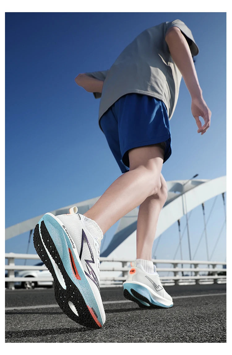 Scarpe da corsa Carbon Board Specialità Maratona Uomo Sport Traspirante Leggero Donna Comodo Atletico Scarpe da ginnastica antiscivolo