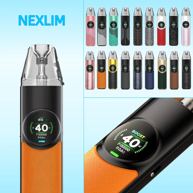 1 pezzo per dispositivo a batteria OXVA Xlim/Nexlim, compatibile con Xlim Pro 2 Kit 1300mAh o Nexlim Kit 1500mAh con diverse opzioni di cartucce Pod.