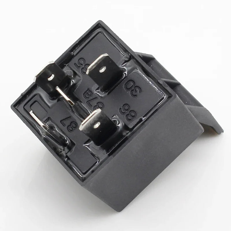 Relè per auto impermeabile a 5 pin 40A Relè automobilistici a lunga durata Mayitr Relè DC 12V/24V normalmente aperto per condizionatore d'aria con luce frontale