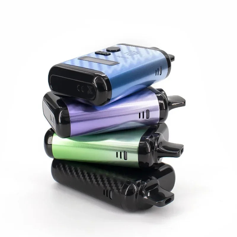 Vaporizzatore per erbe secche genuino ANIX VIRGO controllo della temperatura a base di erbe fumo di tabacco penna Vape 1300mah batteria schermo OLED sigaretta elettronica