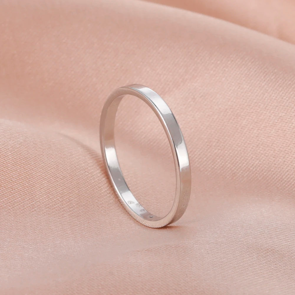 Skyrim Anello da donna in acciaio inossidabile Semplice cuore Farfalla Fasi lunari Anelli da dito geometrici Regalo di nozze per l'amante Commercio all'ingrosso