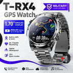 Nuovo Smartwatch GPS T-RX4 Ultra 2026 per Uomo, Posizionamento GPS a 6 Stelle, Impermeabile 10ATM, Batteria 850mAh, Bussola, 170+ Modalità Sportive