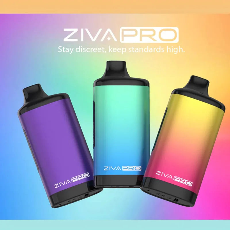 Kit originale Yocan Ziva Pro Vape Vaporizzatore 650mAh Batteria 510 Filettatura Schermo OLED 1.8V-4.2V Vape Pen Sigaretta elettronica Mod